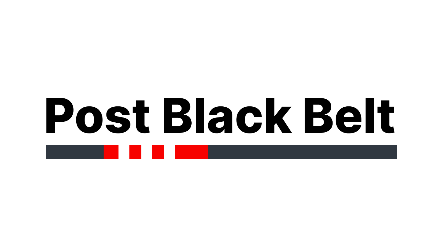 What is the meaning of Post Black Belt?